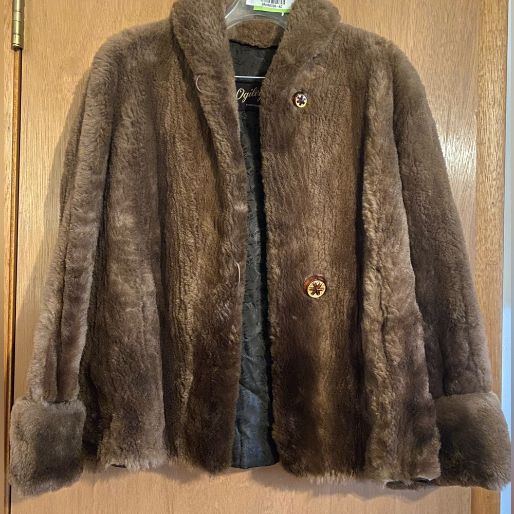Olgilvy’s of Montreal real fur coat